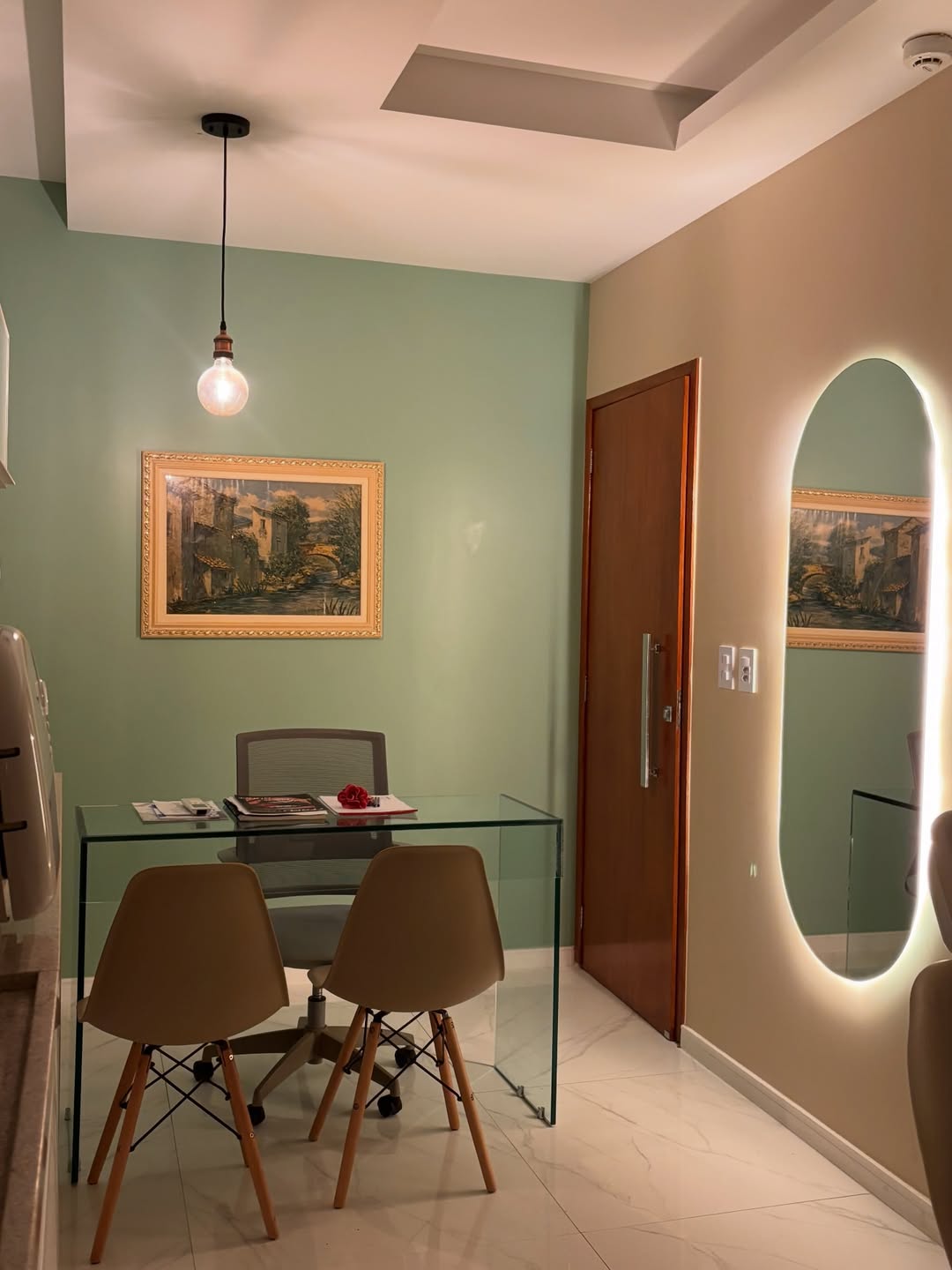 Recepção da clínica